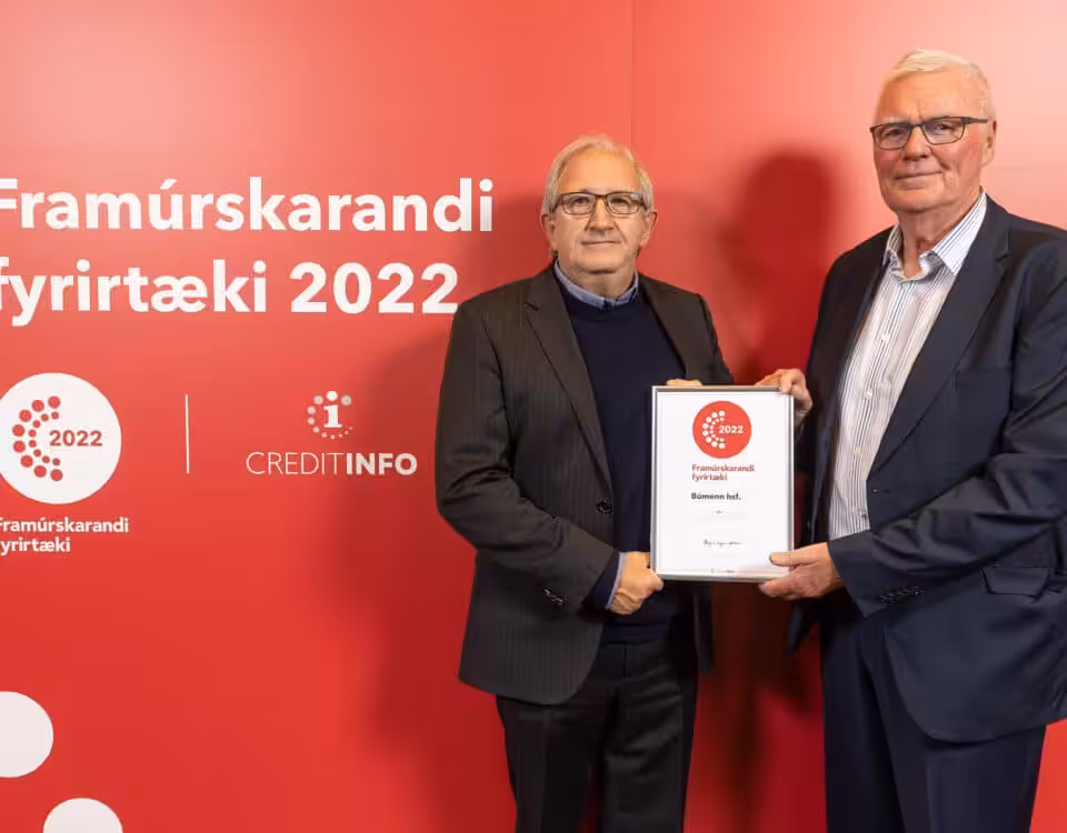 Framúrskarandi fyrirtæki 2022 Mynd